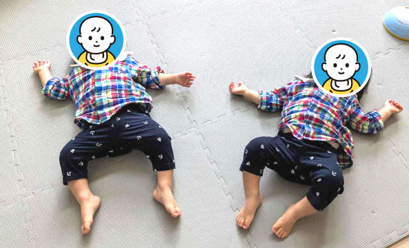 双子の育児ってどのくらい大変？どうやって乗り切っている？ 双子１歳半のママに聞きました